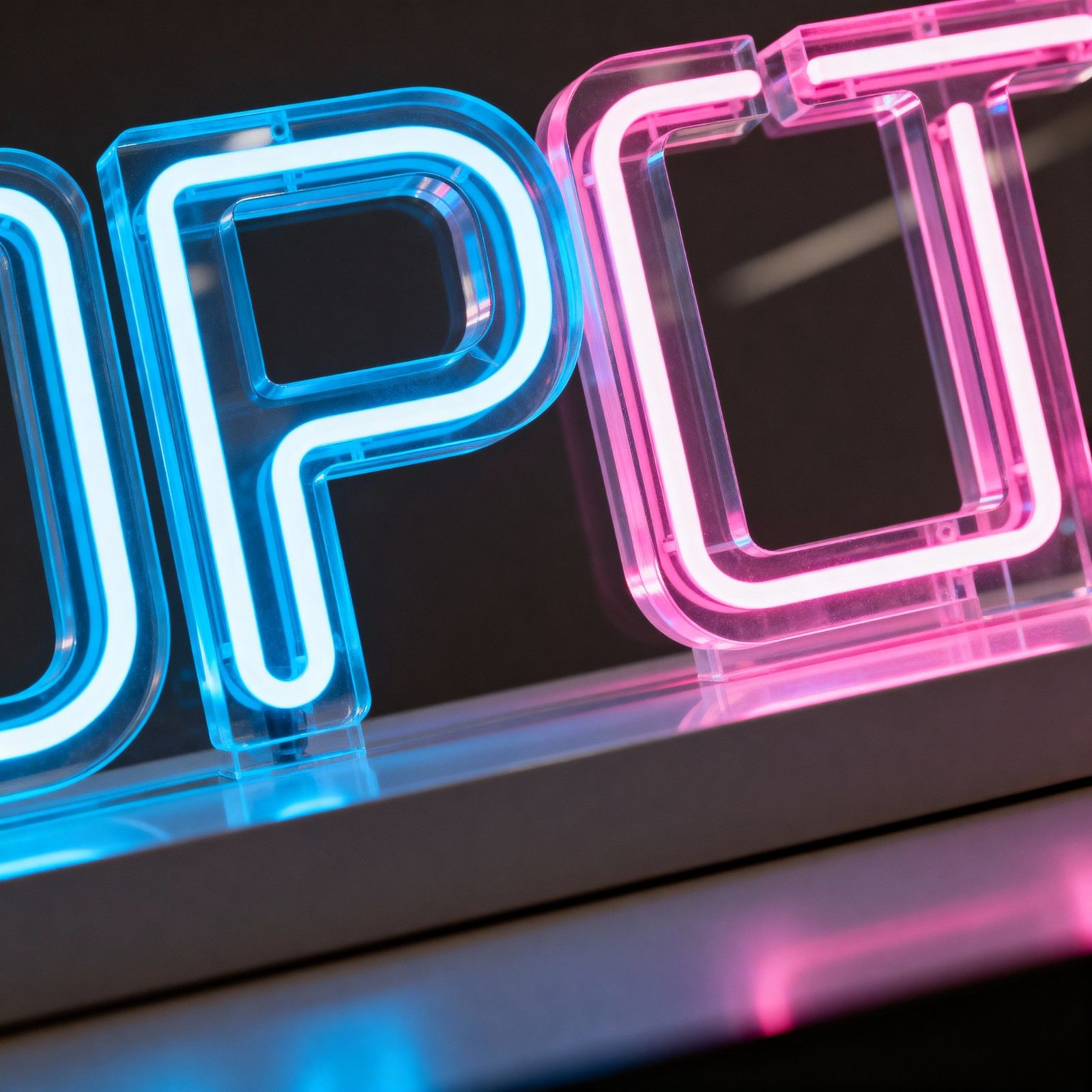 Acrylic  Glow Signage — Design 06